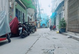 BÁN NHÀ PHÚ NHUẬN HXH 120M2 NGANG 6M 3 TẦNG DÂN TRÍ CAO KHU VIP HUỲNH VĂN BÁNH GẤP BÁN 12  TỶ.